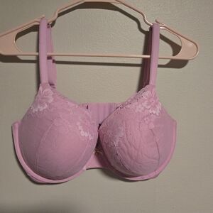 Victoria's Secret Pink Lace Full-Coverage Bra